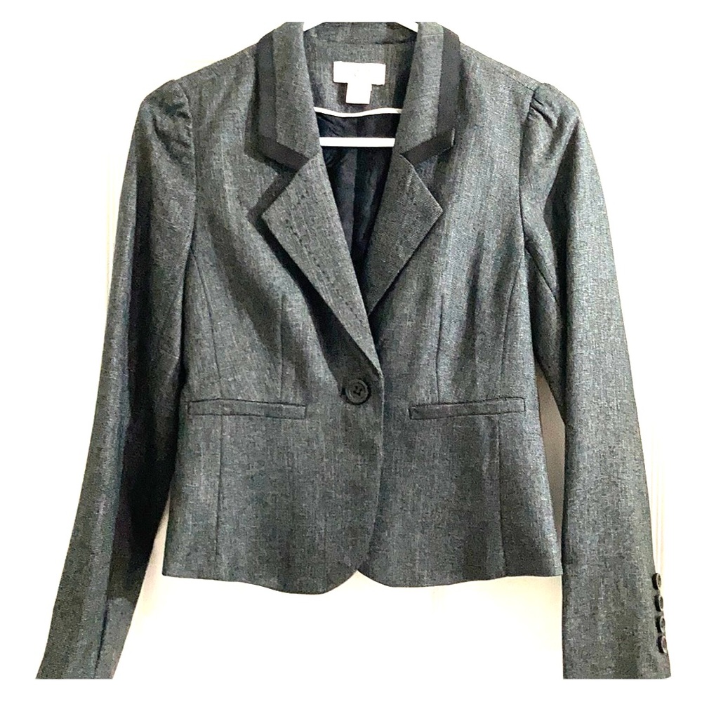 Black/Gray Ann Taylor Blazer